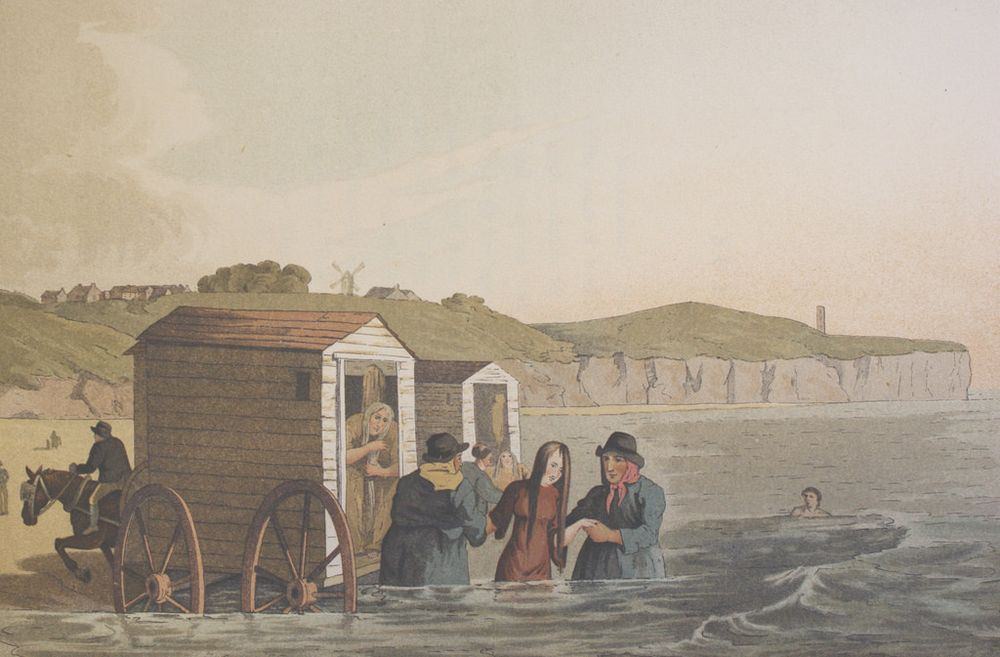 Going Swimming On Wheels: 50+ Historic Photos Of Bathing Machines From Victorian Era