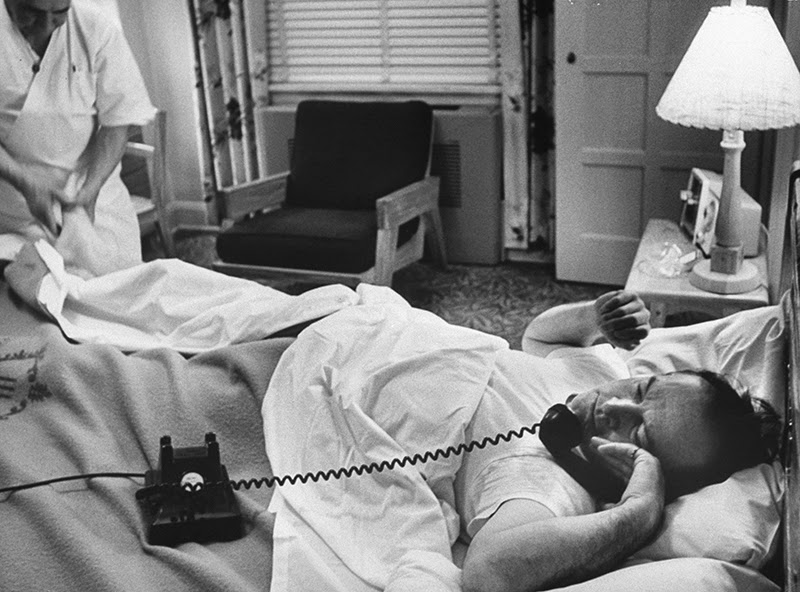 Bob Hope on the telephone, 1962