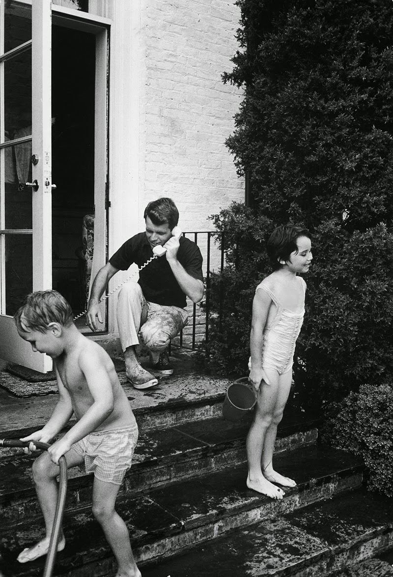 Robert F. Kennedy on the telephone, 1957