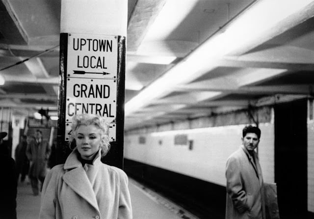 Marilyn Monroe in New York, 1955