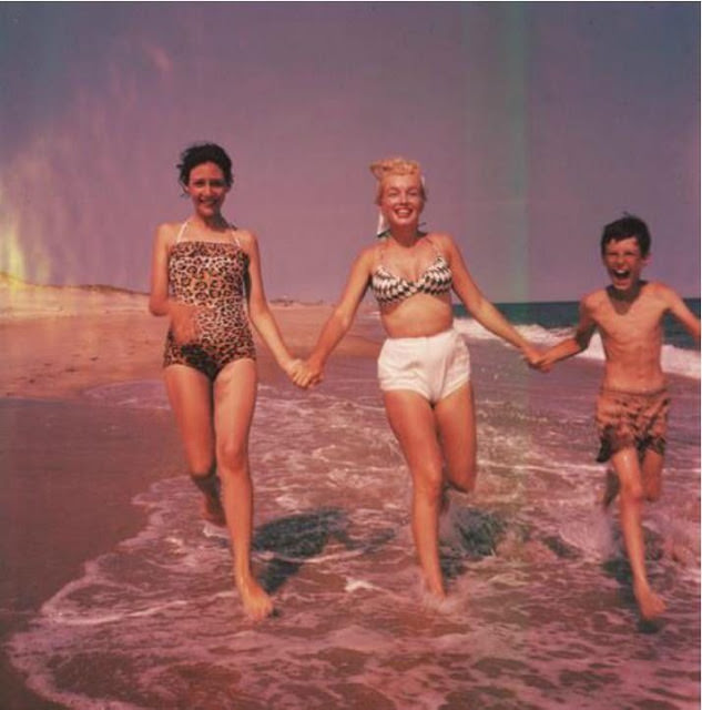 Marilyn Monroe on Vacation in Amagansett, New York in 1957