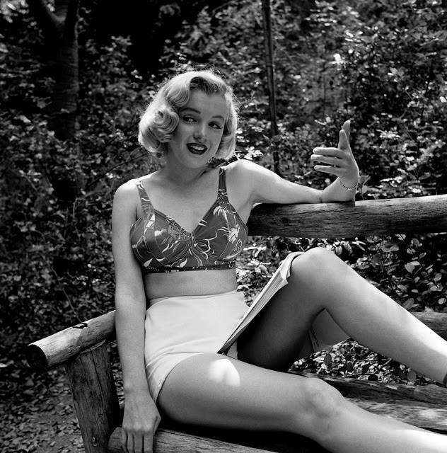 Marilyn Monroe in Griffith Park, Los Angeles in 1950