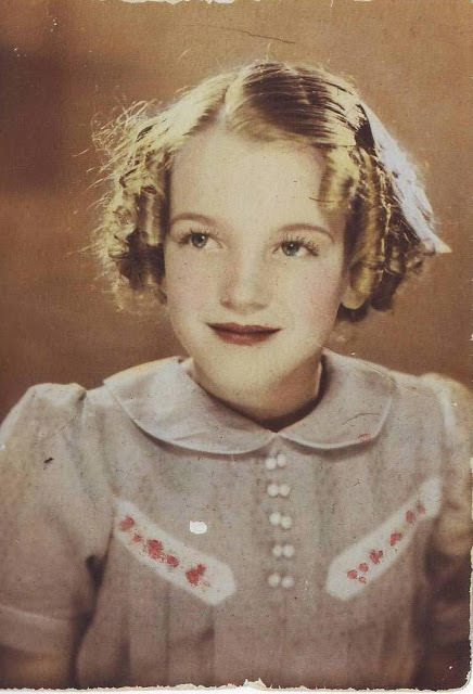 6-year-old cute Norma Jeane