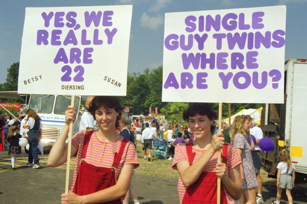 Twins from Ohio festival called Twins Day, 1990s