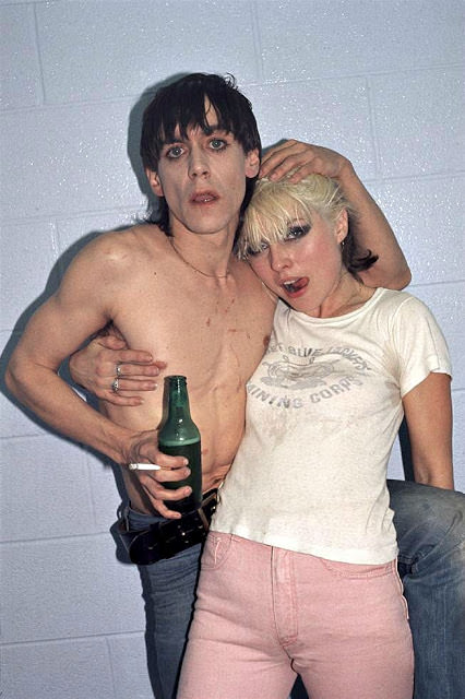 Iggy Pop and Debbie Harry, Toronto, 1977