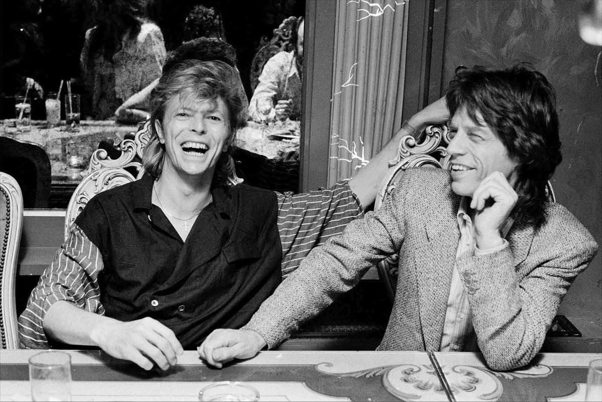 David Bowie & Mick Jagger