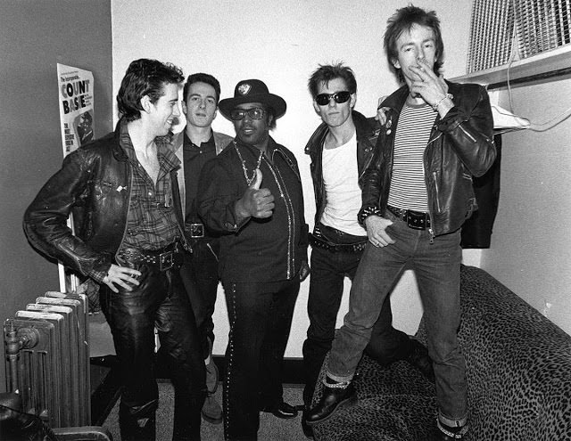 Clash and Bo Diddley, Cleveland, 1979