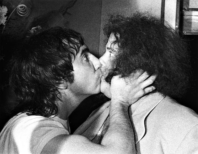 Keith Moon and Leslie West,1974