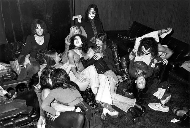 Kiss, New Jersey, 1974