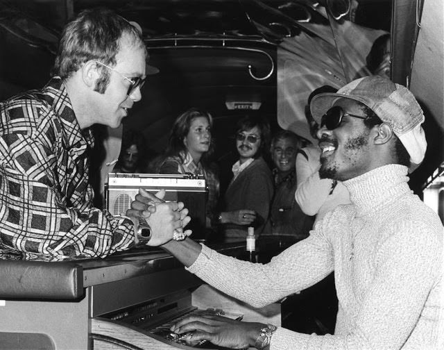 Elton John and Stevie Wonder, Starship Airplane 1973