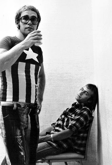 Elton John and Bernie Taupin, 1971