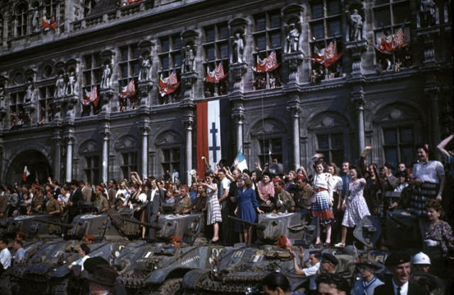 Life after the French capital was liberated in August 1944.