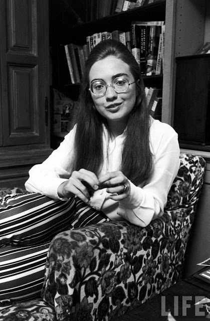 21-year-old Hillary Rodham, photographed for LIFE magazine