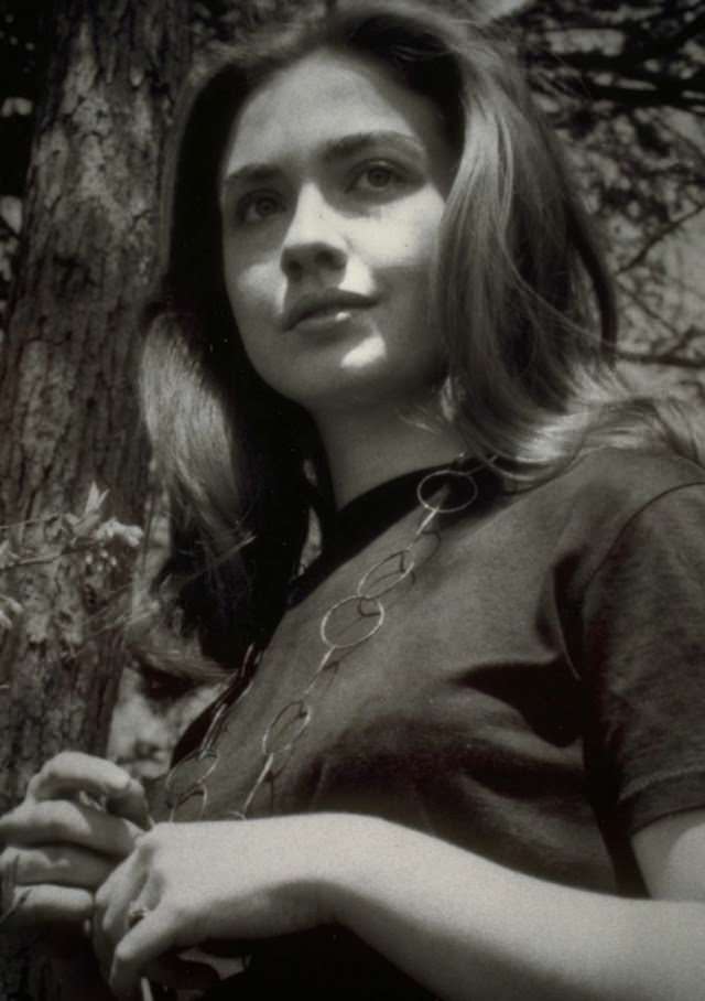 Hillary Clinton, pictured as a student, 1969