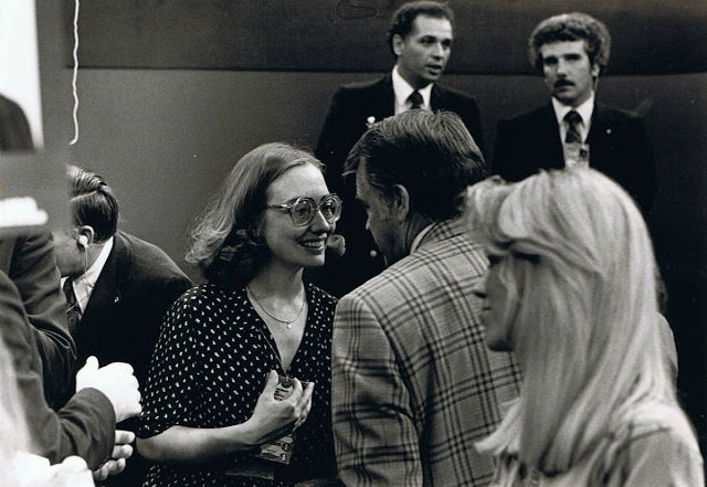 Hillary clinton at Arkansas institute