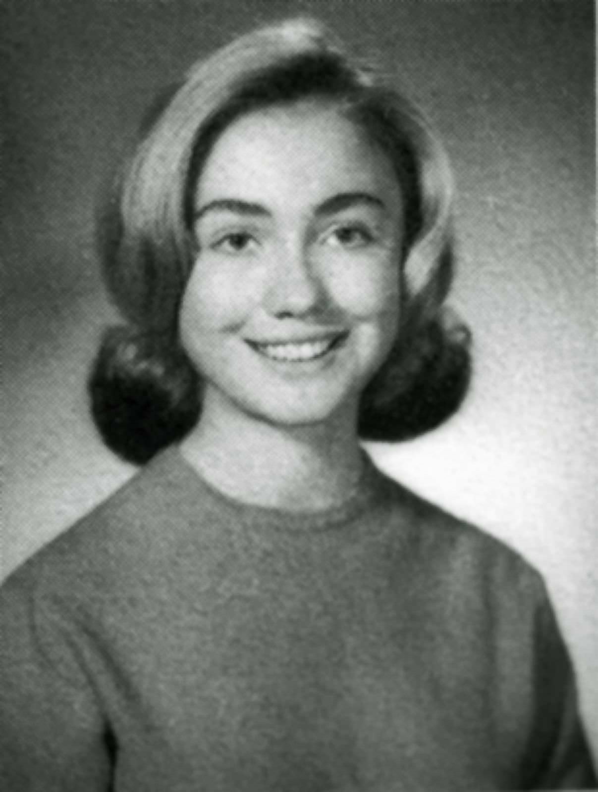 Portrait of Hillary as a student, 1965