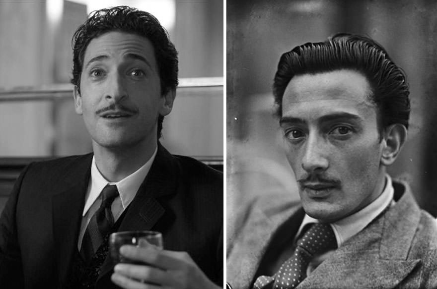 Adrien Brody As Salvador Dali In Midnight In Paris (2011)