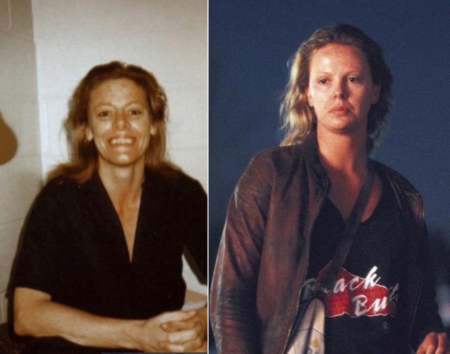 Charlize Theron as Aileen Wuornos in Monster (2003)