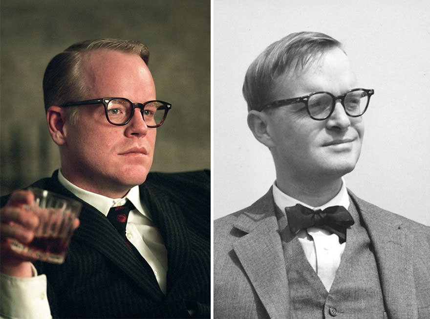 Philip Seymour Hoffman as Truman Capote in Capote (2005)