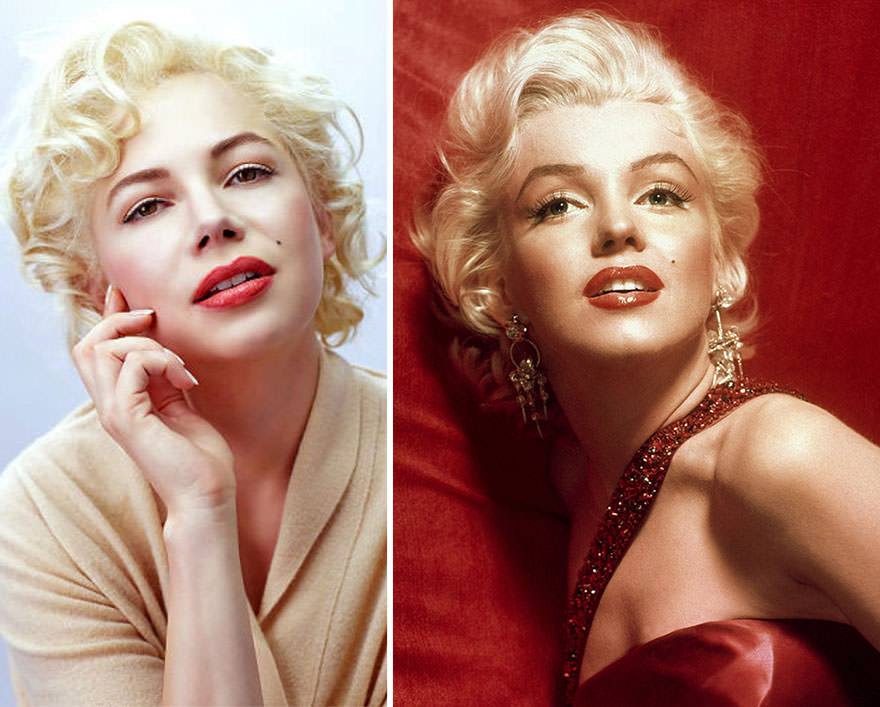 Michelle Williams as Marilyn Monroe in My Week With Marilyn (2011)