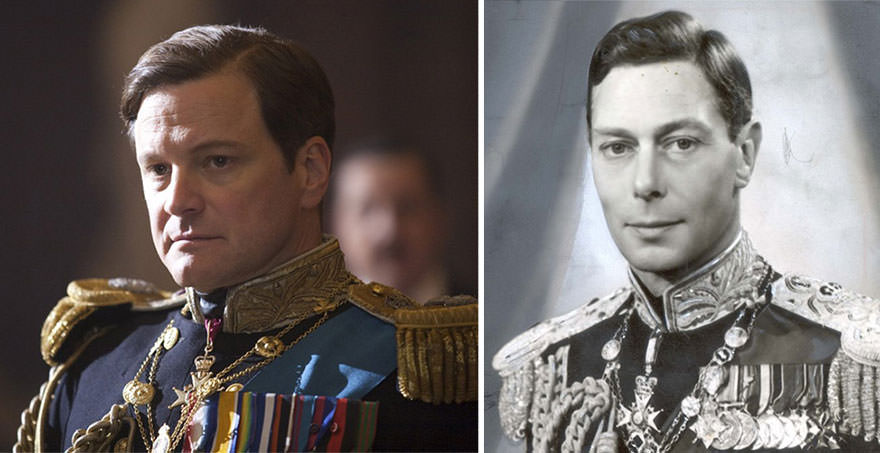 Colin Firth as King George VI in The King's Speech (2010)