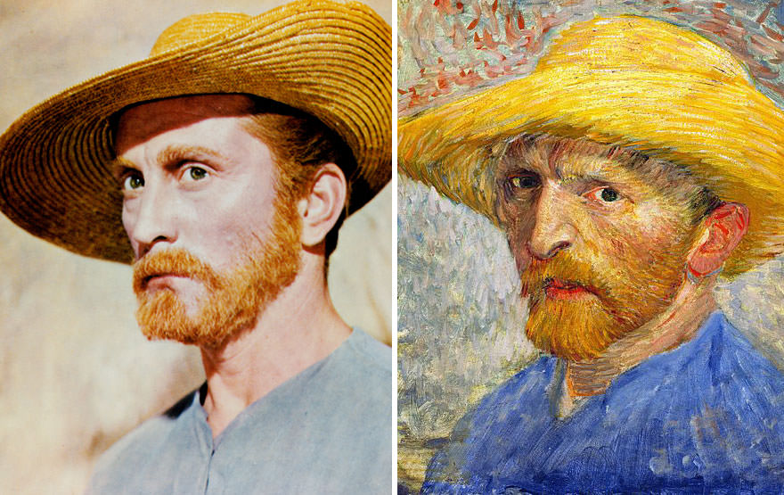 Kirk Douglas as Vincent Van Gogh in Lust For Life (1956)