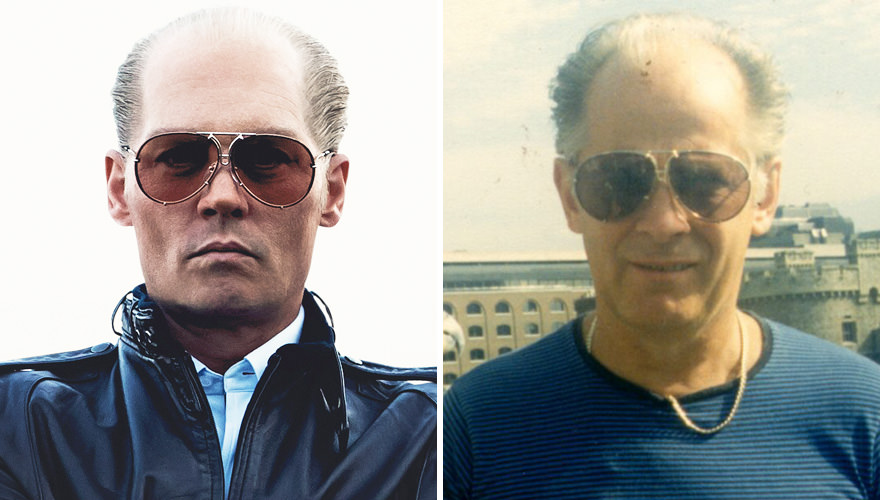 Johnny Depp as James 'Whitey' Bulger in Black Mass (2015)