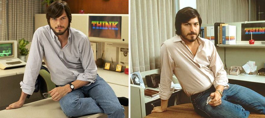 Ashton Kutcher as Steve Jobs In Jobs (2013)