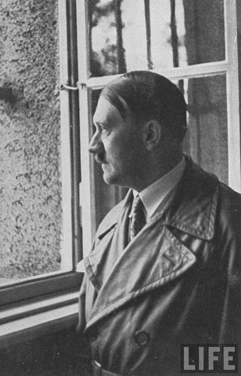 Hitler in 1934 during a visit at Landsberg Prison, where he wrote “Mein Kampf” during his imprisonment in 1924
