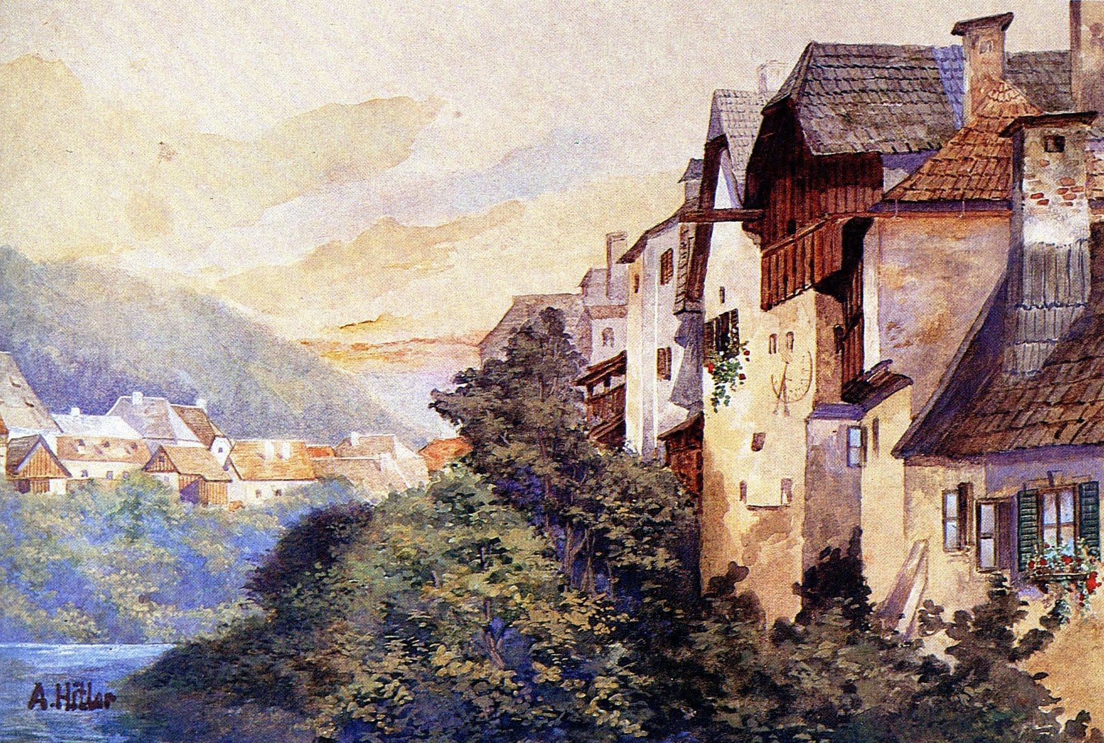Adolf Hitler Paintings 50 Amazing Artworks Painted By The Notorious Adolf Hitler Paintings 50 Amazing Artworks Painted By The Notorious