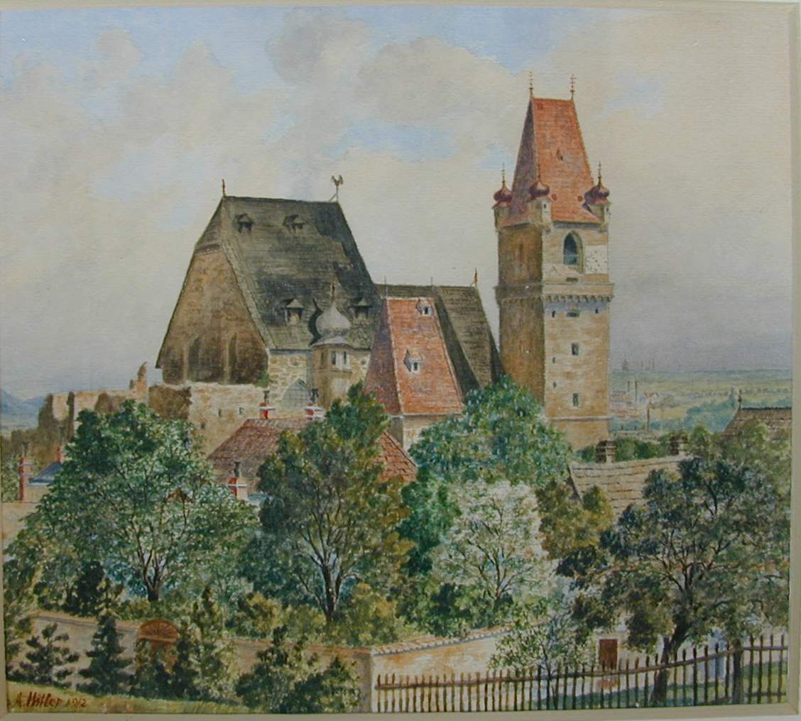 Perchtoldsdorg Castle and Church