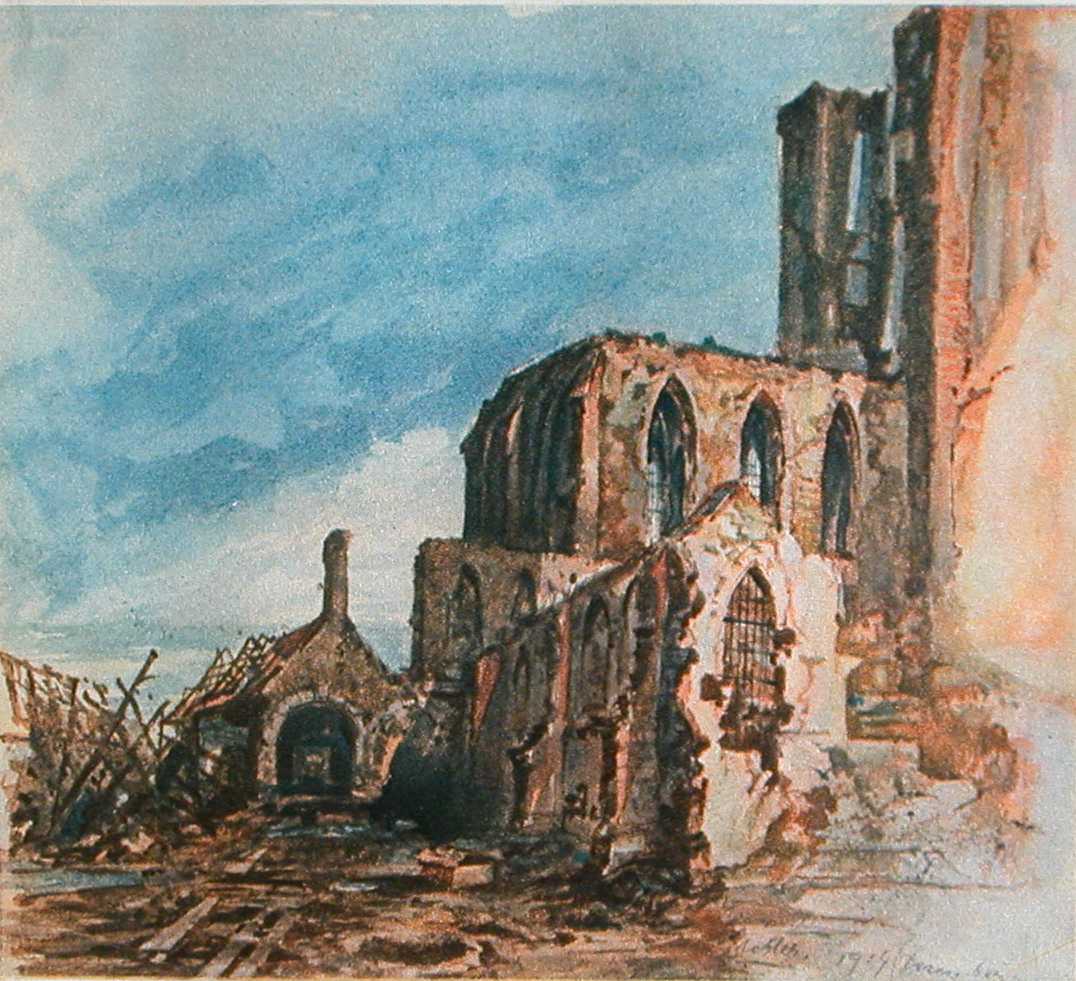 Ruins of a Cloister in Messines