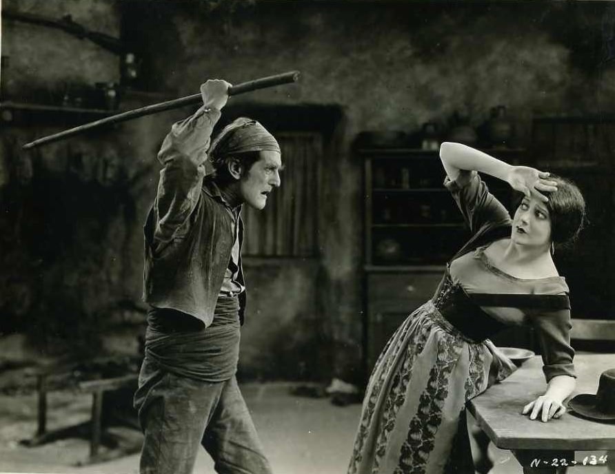 Barbara with William V. Mong in "Thy Name Is Woman", 1924