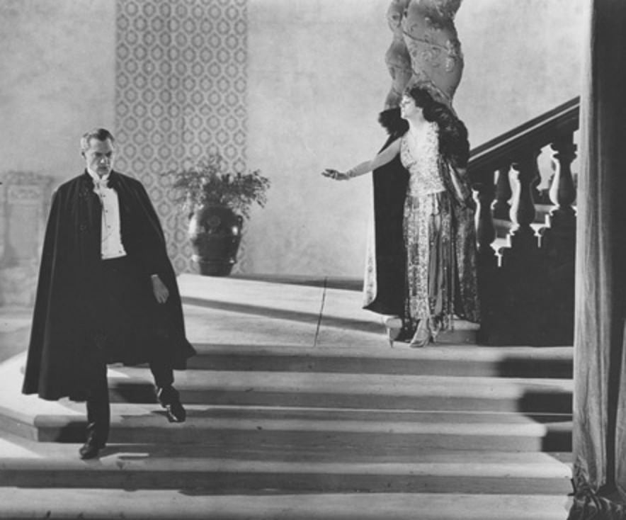 Barbara La Marr with Lionel Barrymore in "The Eternal City", 1923
