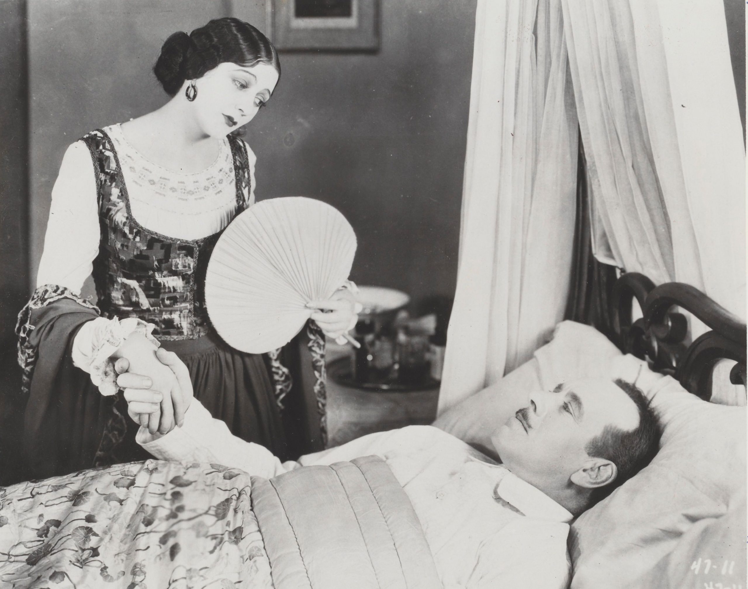 Barbara La Marr and Lewis Stone in "The Girl from Montmartre", 1926