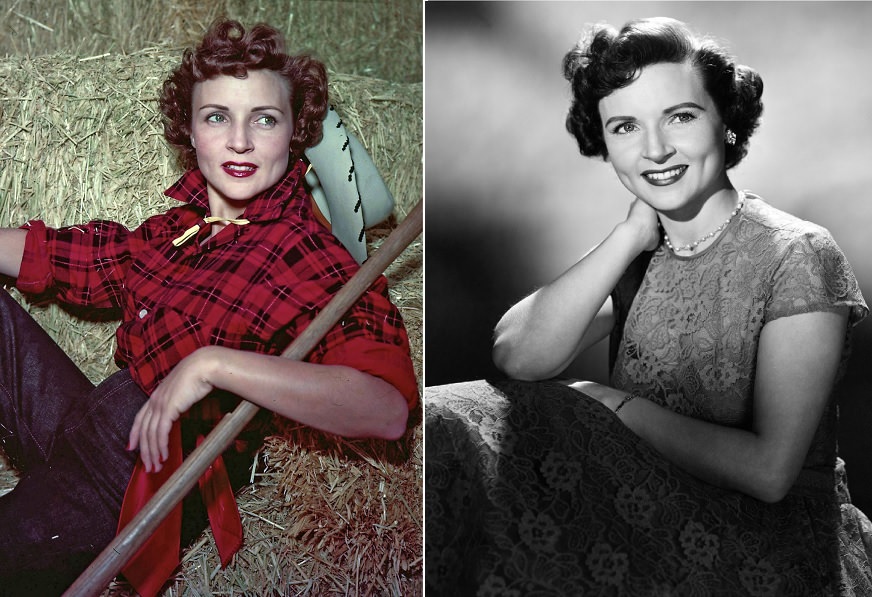 50+ Rare And Stunning Pics Of Young Betty White From Her Early Career.