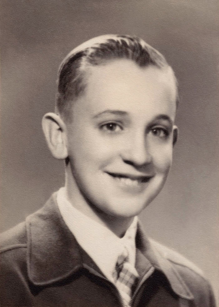 Pope Francis as a young boy