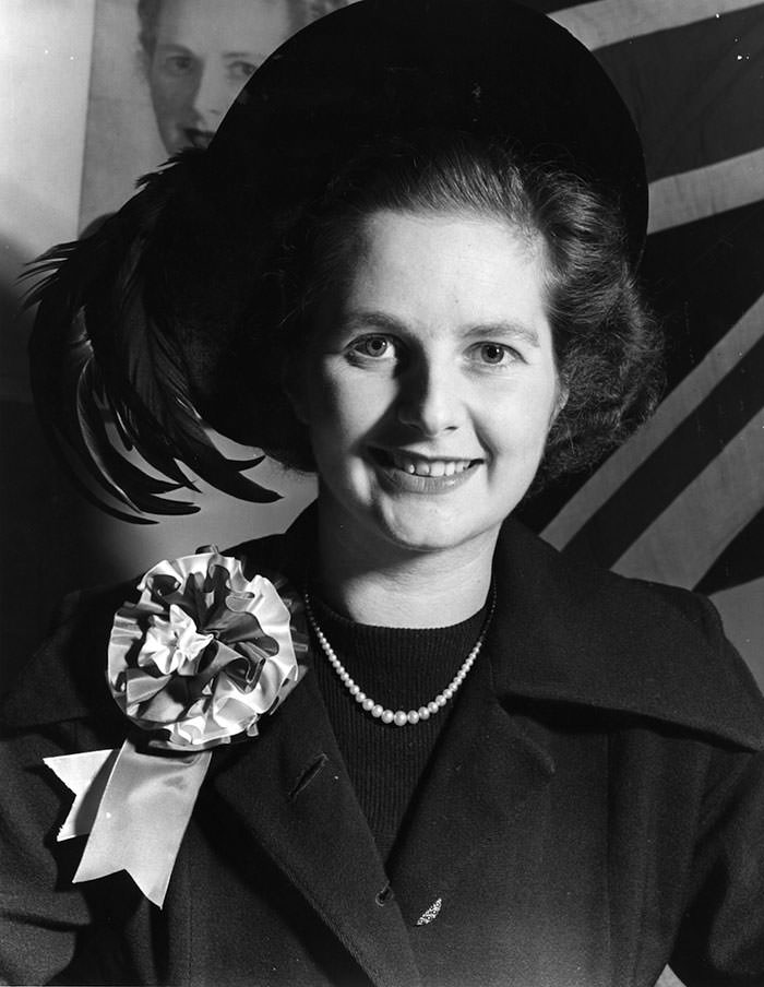Young Margaret Thatcher Aka, Former President of United Kingdom