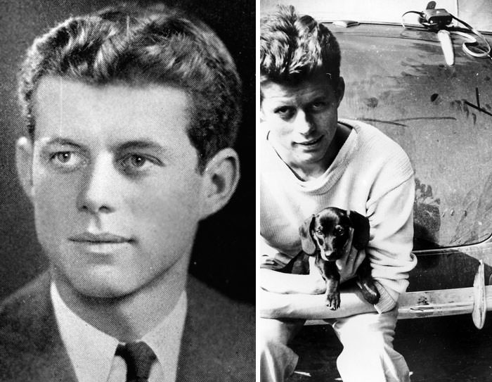 John F. Kennedy, age 21