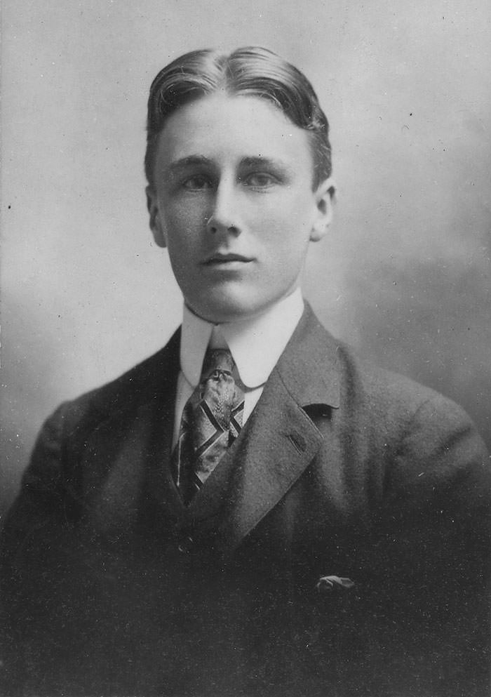 Franklin Roosevelt, at the age of 18