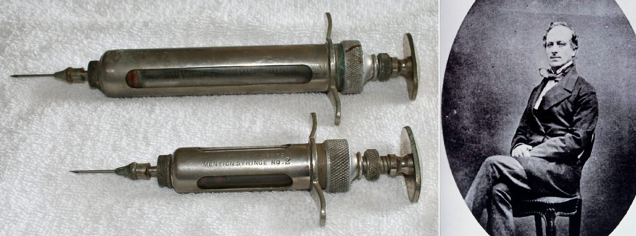 Hypodermic syringes (1850s) by Francis Rynd