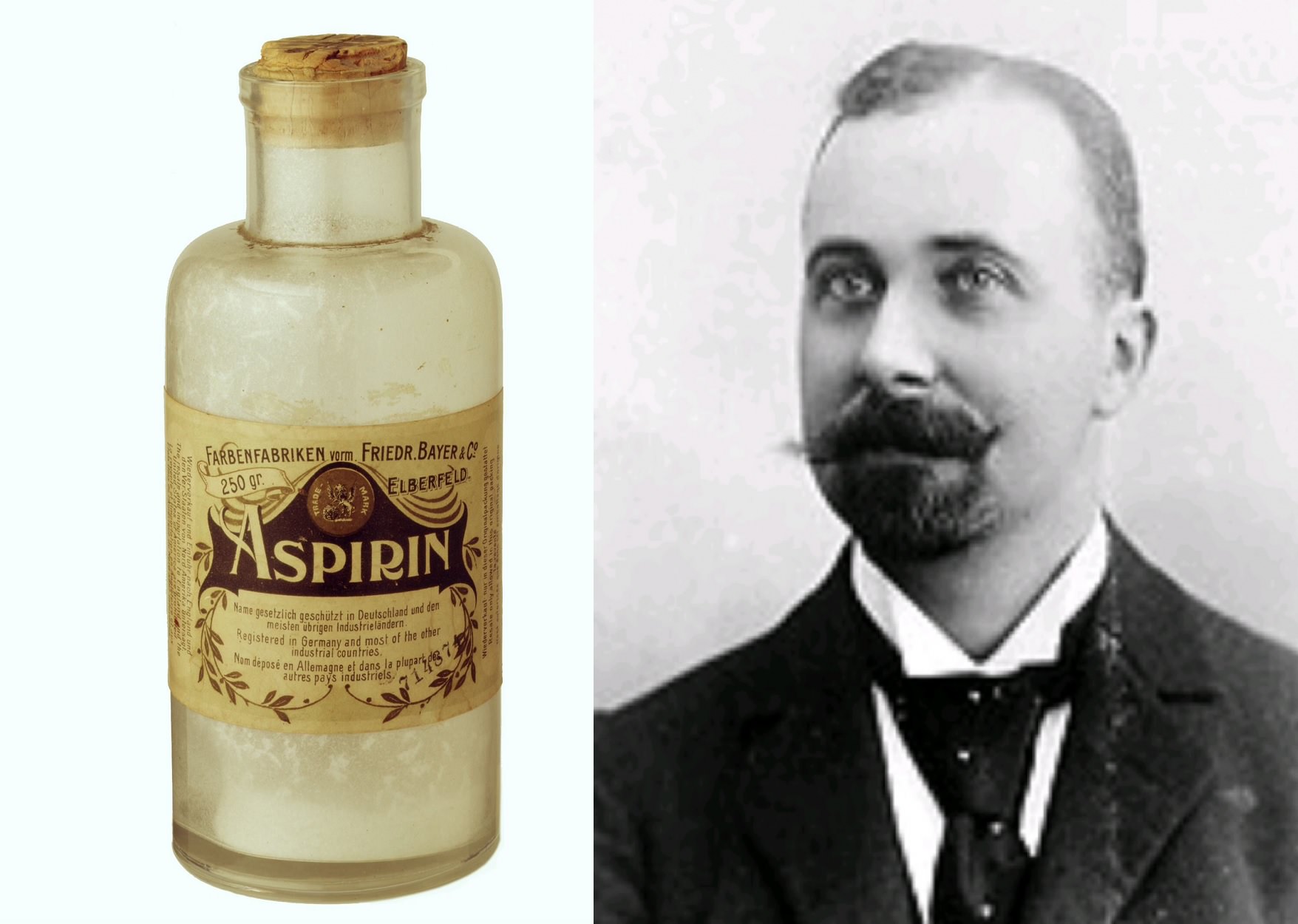 Aspirin (1897) by Felix Hoffmann