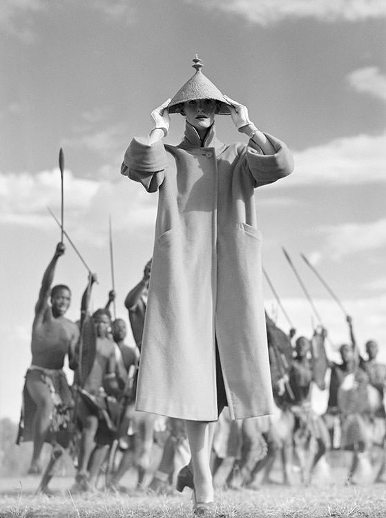 Wenda Parkinson in South Africa, 1956