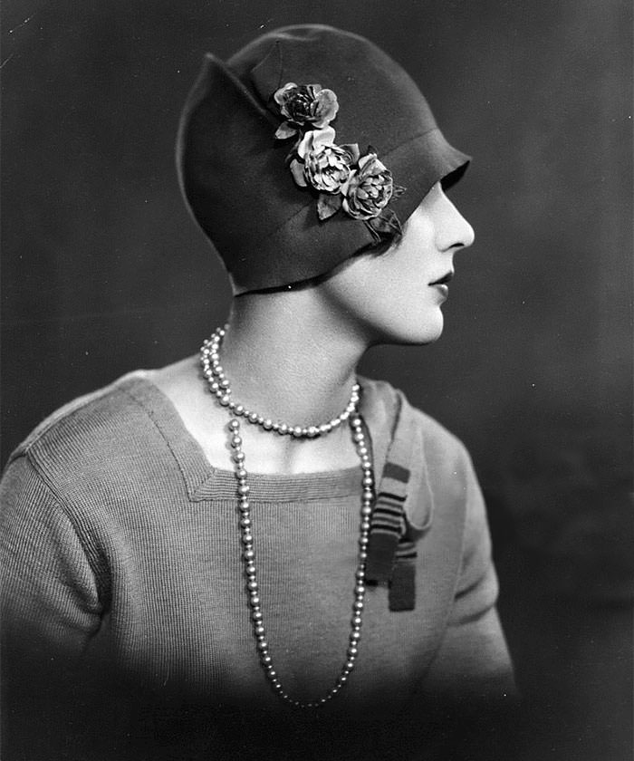 Madeleine Vionnet in a Norman Hartnell dress, 1924