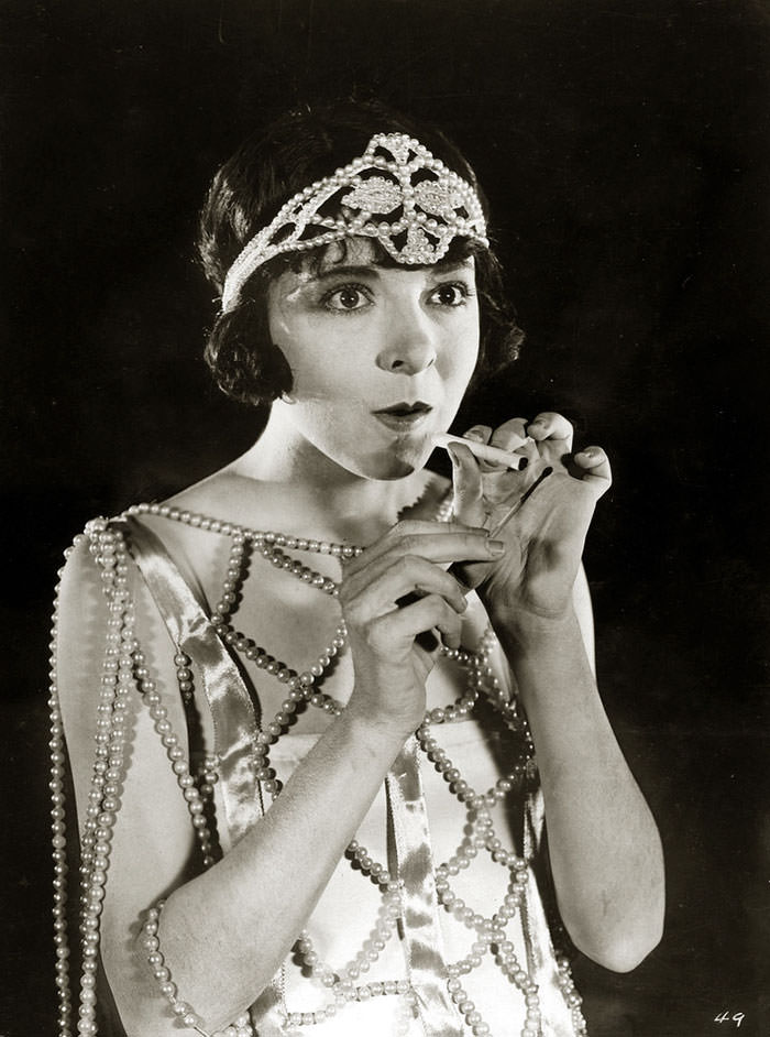 American Actress Colleen Moore, As She Appeared in the 1923 Film Flaming Youth