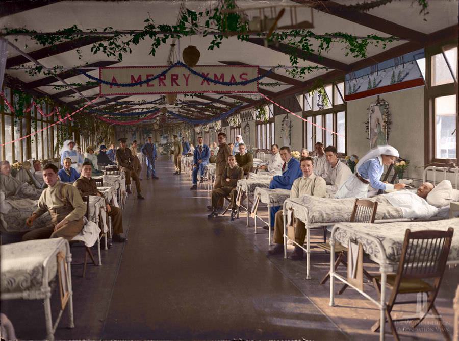 Views Taken on Christmas day 1917 at duchess of Connaught red cross hospital Taplow