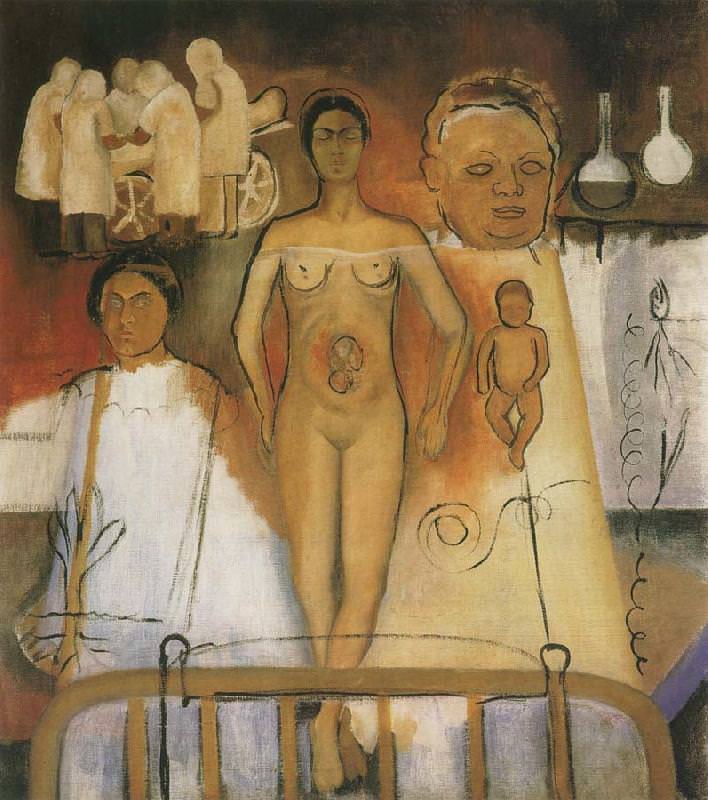 Frida and Cesarean Operation, 1932