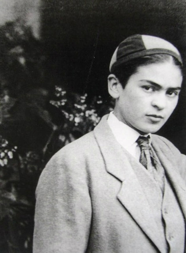 Frida Kahlo in 1920s