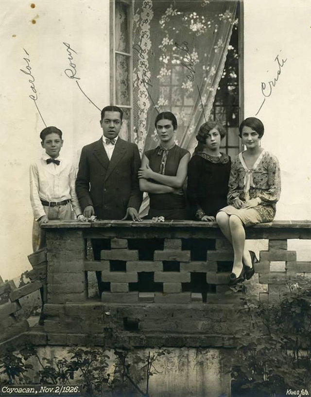 Frida Kahlo in 1920s