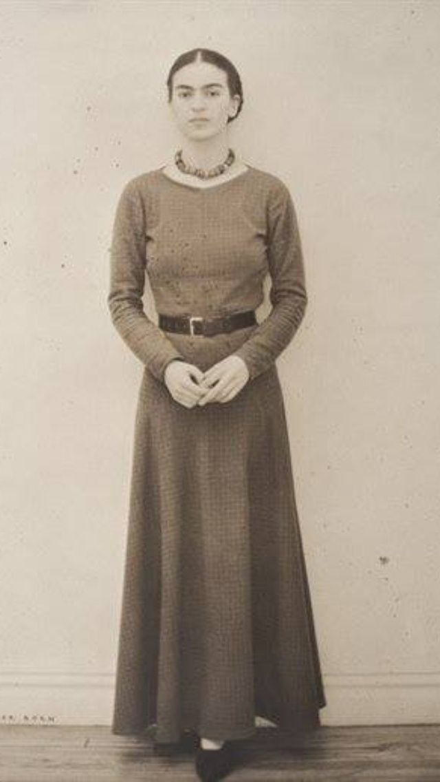 Frida Kahlo in 1920s